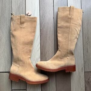 Söfft Suede Tall Boots Size 7.5